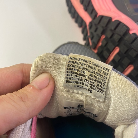 Nike Dual Fusion St 2 Sneaker US Youth 5 Grey/Pink/Blue 456970-012 - Picture 8 of 11